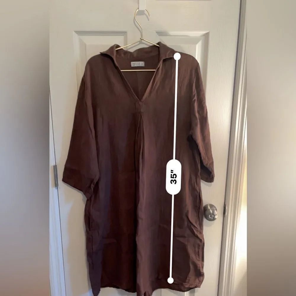 LINO 100% Linen Dress - Picture 8 of 9